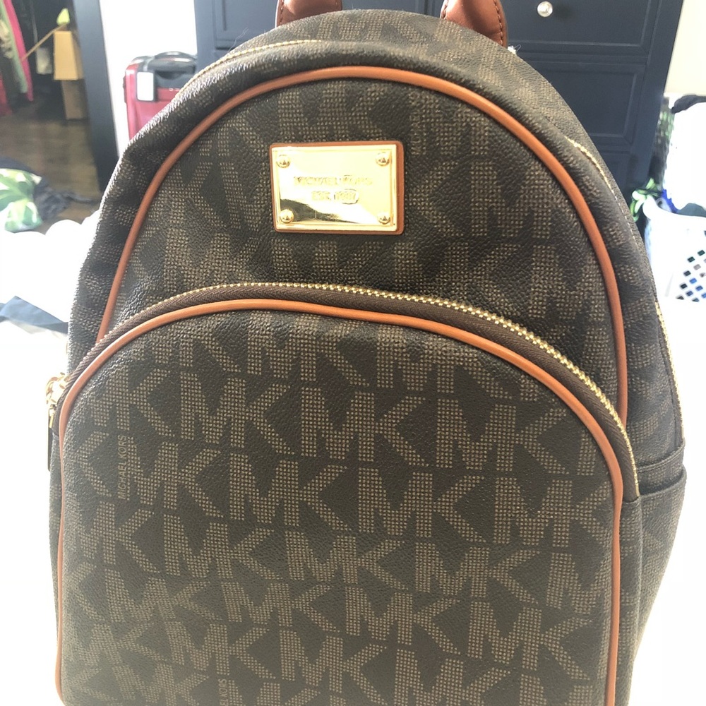 Michael Kors Leather Backpack